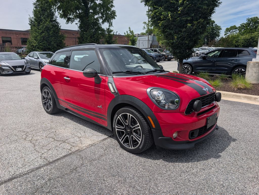 Chili Red 2014 MINI Cooper Paceman Hatchback All-Wheel Drive 6-Speed Manual