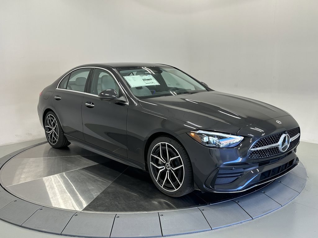 Gray (Graphite Grey Metallic) 2026 Mercedes-Benz C-Class C 300 RWD Sedan Rear-Wheel Drive 9-Speed Automatic