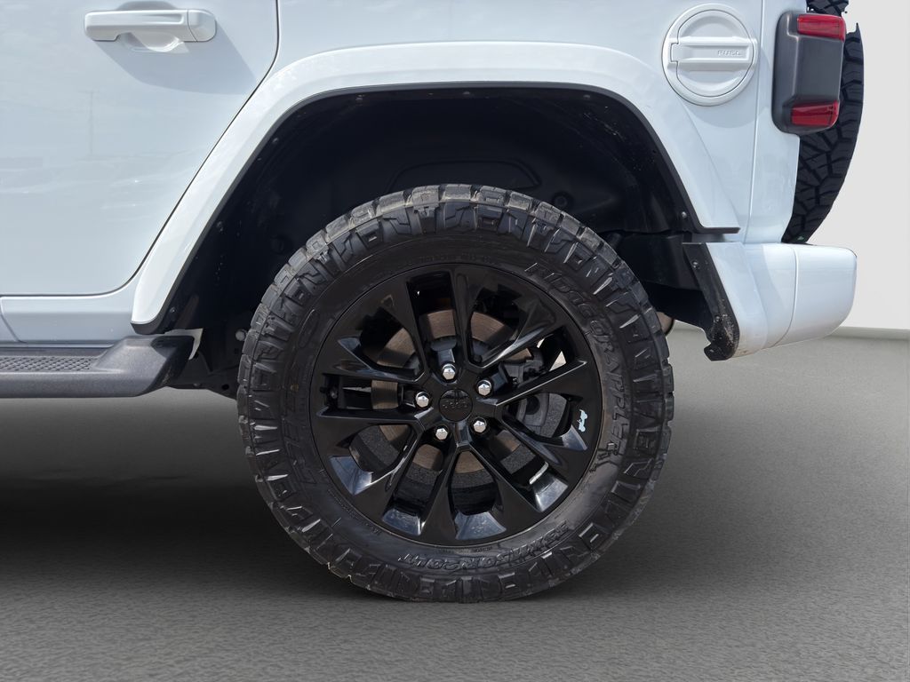 Used 2021 White Jeep Unlimited Sahara High Altitude 4xe image 23