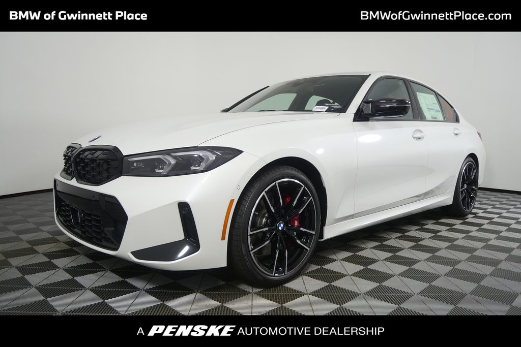 Mineral White Metallic 2026 BMW 3 Series Sedan Rear-Wheel Drive 8-Speed Automatic