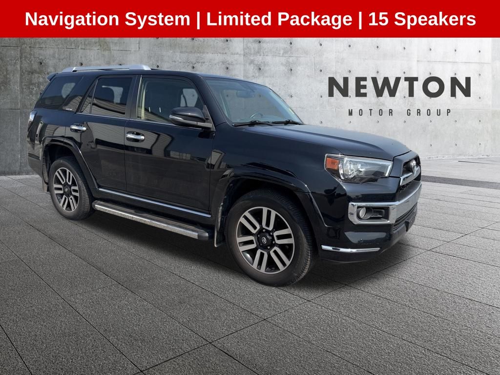 Midnight Black Metallic 2017 Toyota 4Runner SUV / Crossover All-Wheel Drive 5-Speed Automatic Overdrive