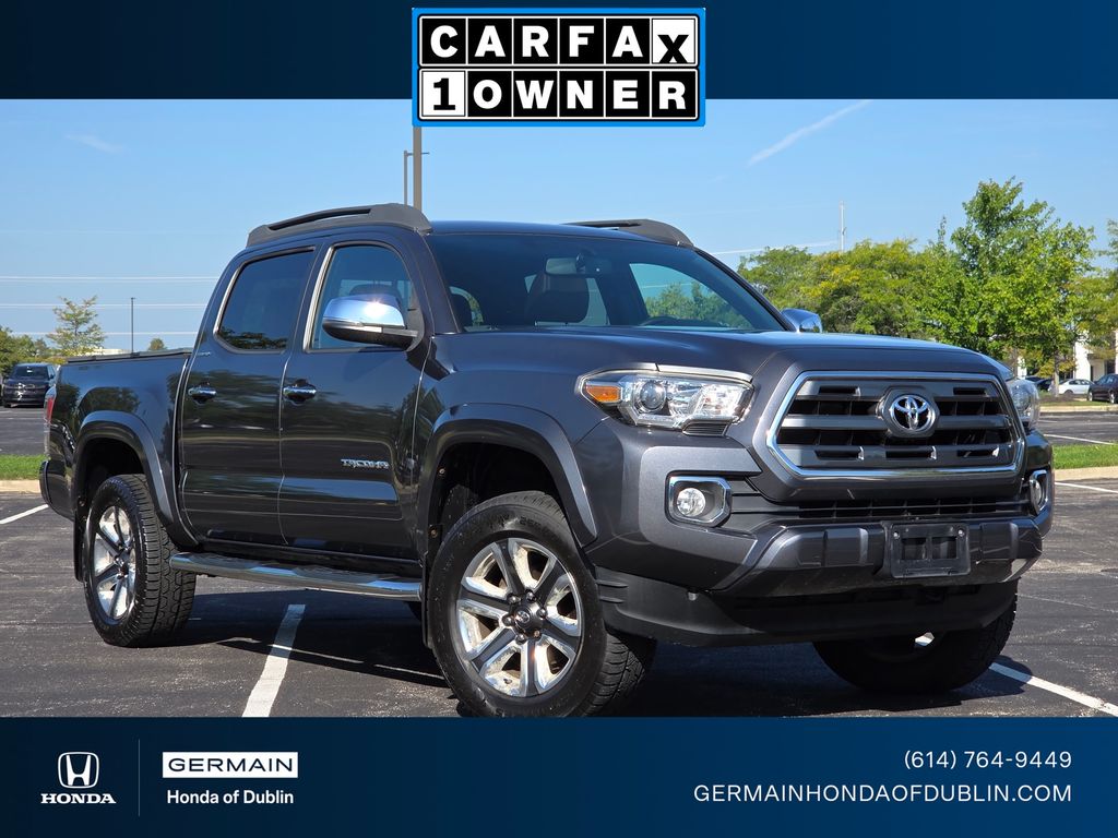 Magnetic Gray Metallic 2016 Toyota Tacoma Pickup Truck Four-Wheel Drive 6-Speed Automatic