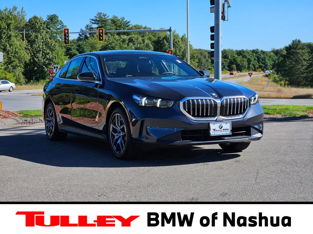 Gray (Dark Graphite Metallic) 2026 BMW 5 Series Sedan All-Wheel Drive 8-Speed Automatic