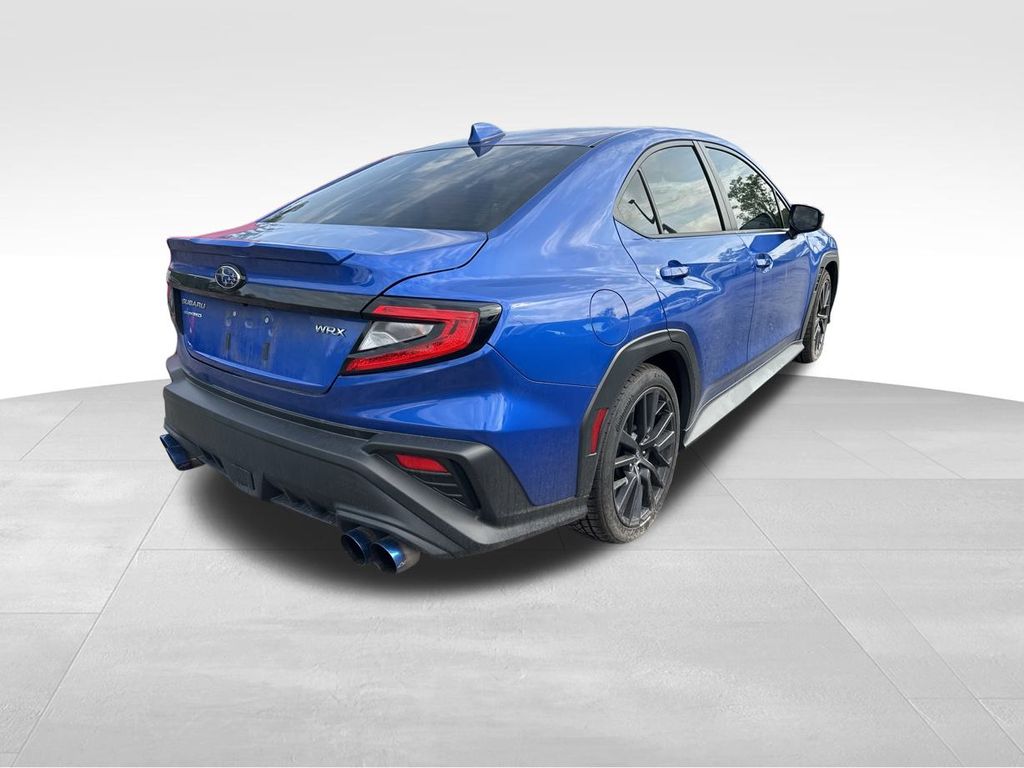 2022 WR Blue Pearl Subaru WRX Premium AWD Sedan