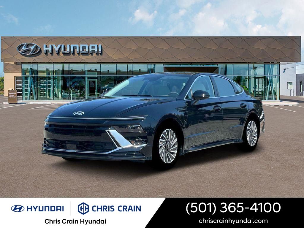 Abyss Black 2026 Hyundai Sonata Hybrid SEL FWD Sedan Front-Wheel Drive 6-Speed Automatic