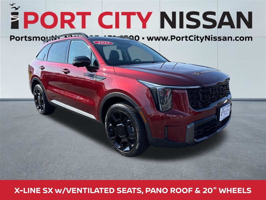 Dawning Red 2025 Kia Sorento SUV / Crossover All-Wheel Drive 8-Speed Dual Clutch