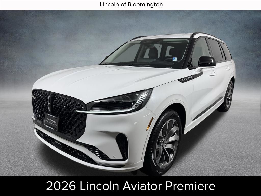 Pristine White Metallic Tri-Coat 2026 Lincoln Aviator SUV / Crossover All-Wheel Drive Automatic