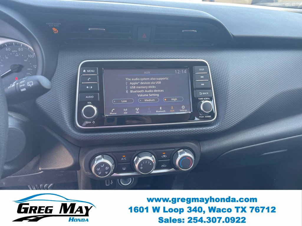 2024 Nissan Kicks S Black at Greg May Honda