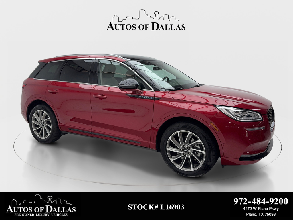 Red 2022 Lincoln Corsair SUV / Crossover All-Wheel Drive Continuously Variable Transmission