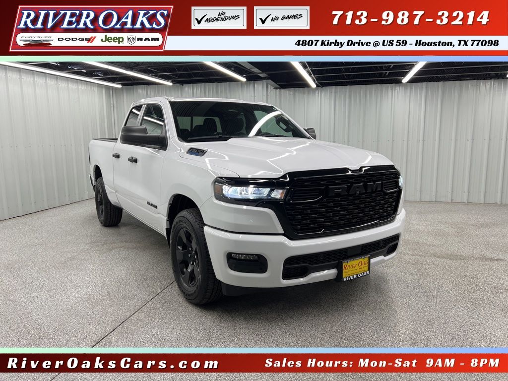 2025 Ram 1500 Tradesman White at Big Star Chrysler Jeep Dodge Ram 