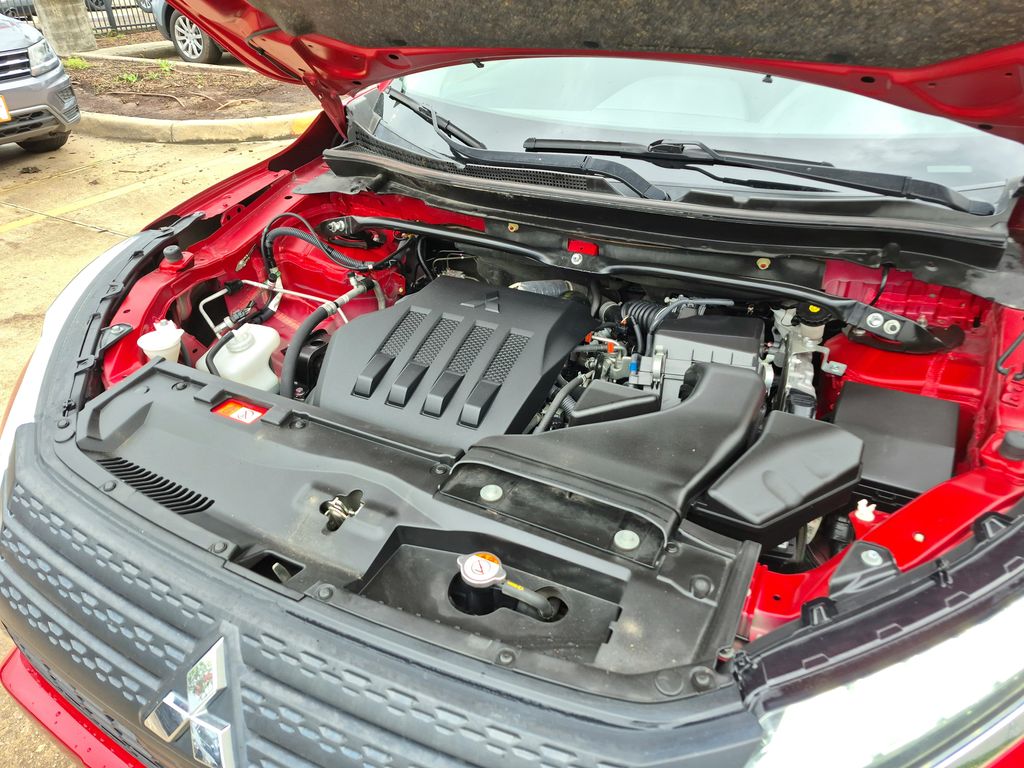 2022 Mitsubishi Eclipse Cross ES Red at North Houston Mitsubishi
