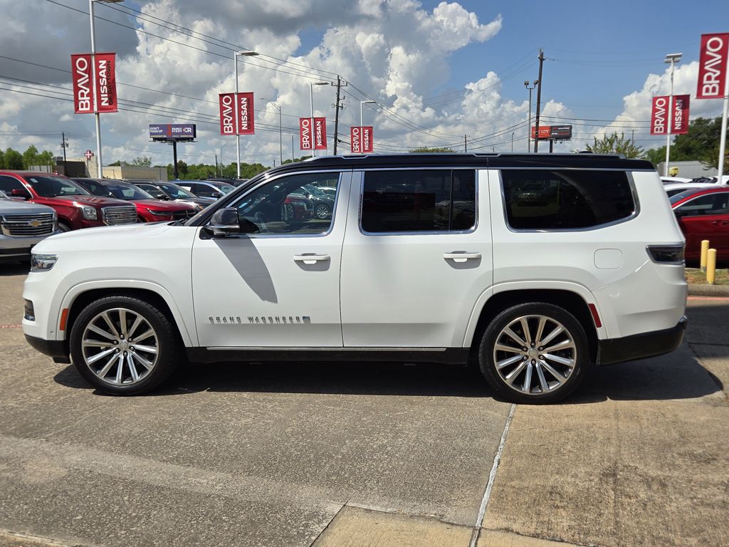 2023 Jeep Grand Wagoneer Series II White at Texan Dodge Chrysler Jeep Ram