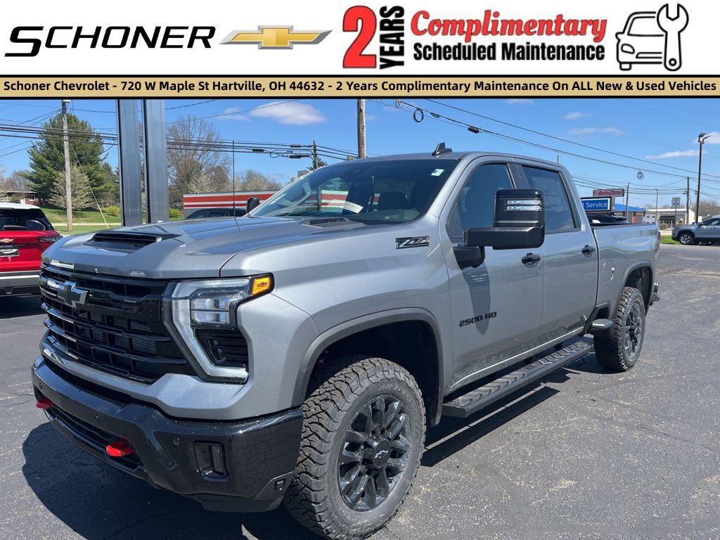 Sterling Gray Metallic 2026 Chevrolet Silverado 2500HD Pickup Truck Four-Wheel Drive Automatic