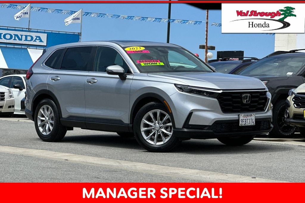 sparkle silver metallic 2023 Honda CR-V SUV / Crossover Front-Wheel Drive Continuously Variable Transmission
