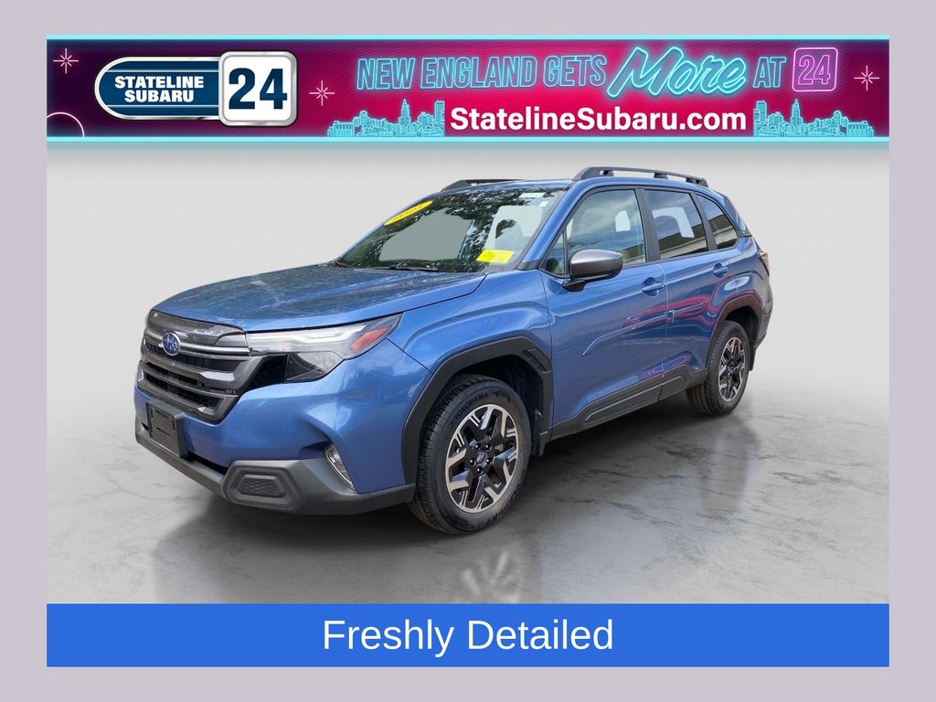 Horizon Blue 2025 Subaru Forester SUV / Crossover All-Wheel Drive Continuously Variable Transmission