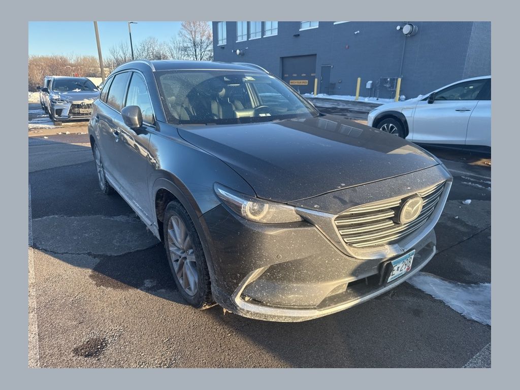 Machine Gray Metallic 2020 Mazda CX-9 Grand Touring AWD SUV / Crossover All-Wheel Drive 6-Speed Automatic