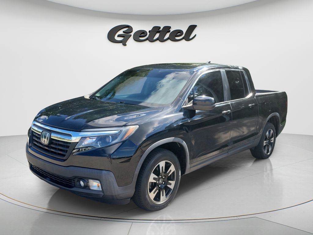 Crystal Black Pearl 2020 Honda Ridgeline Pickup Truck All-Wheel Drive 9-Speed Automatic