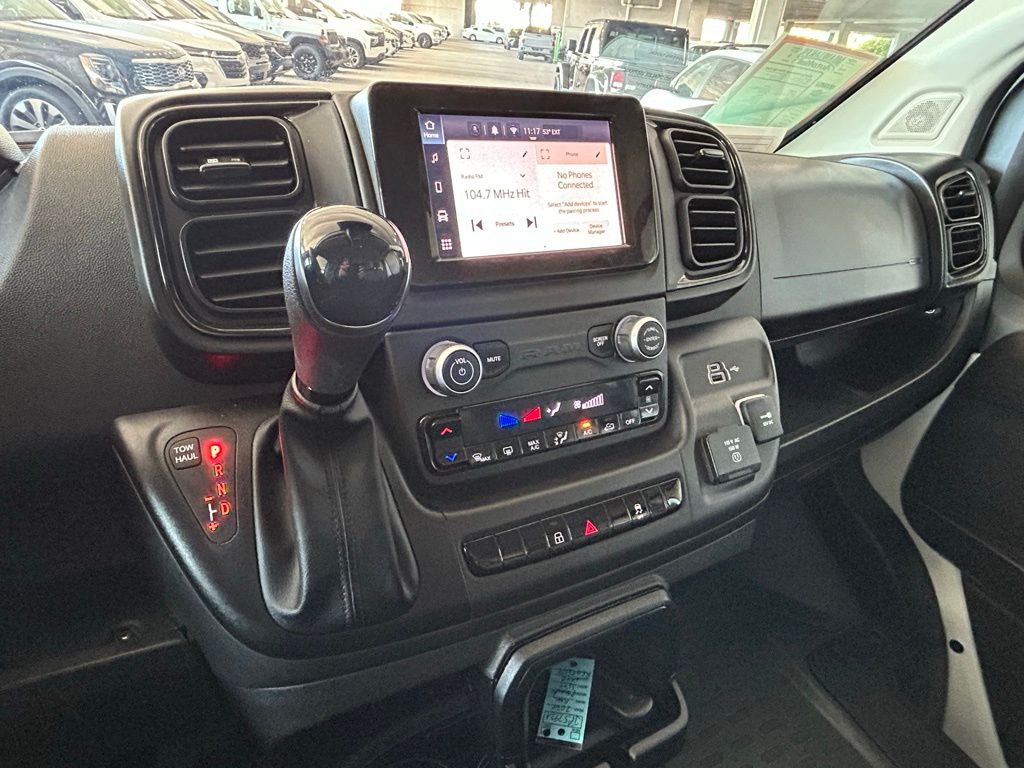 Used 2024 Bright White Clearcoat Ram High Roof image 10