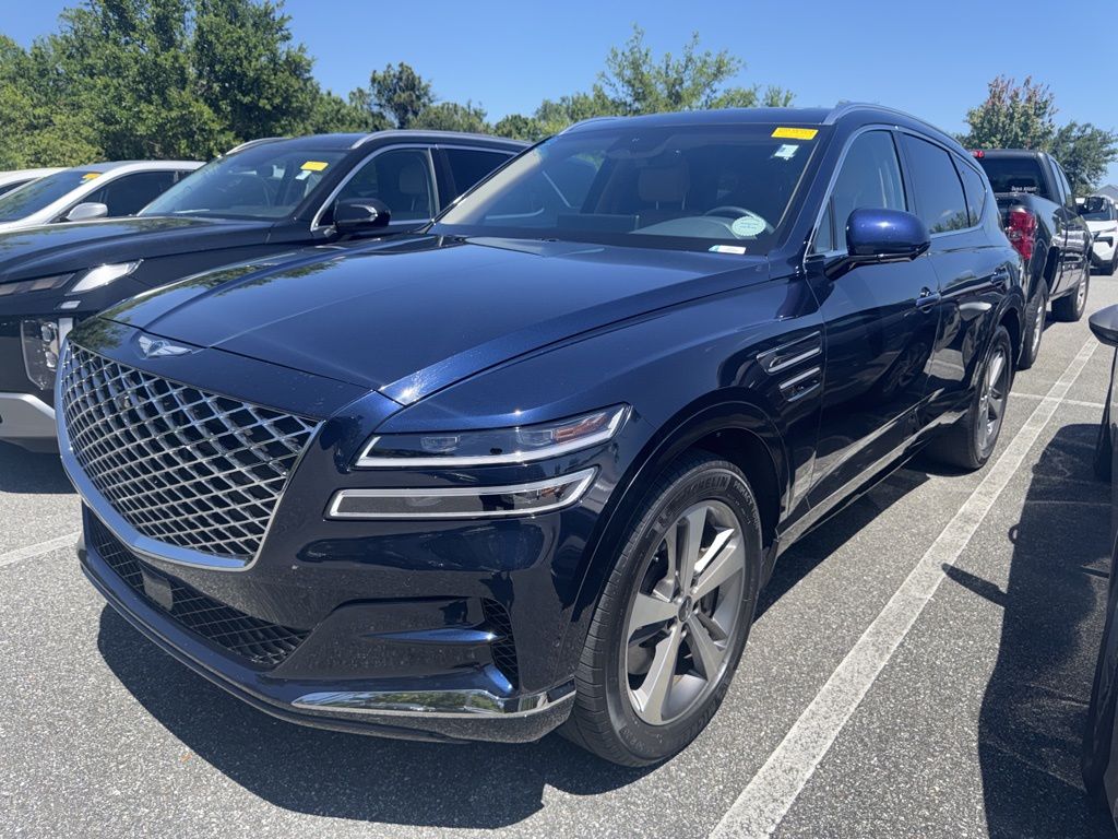 Adriatic Blue 2022 Genesis GV80 2.5T RWD SUV / Crossover Rear-Wheel Drive 8-Speed Automatic