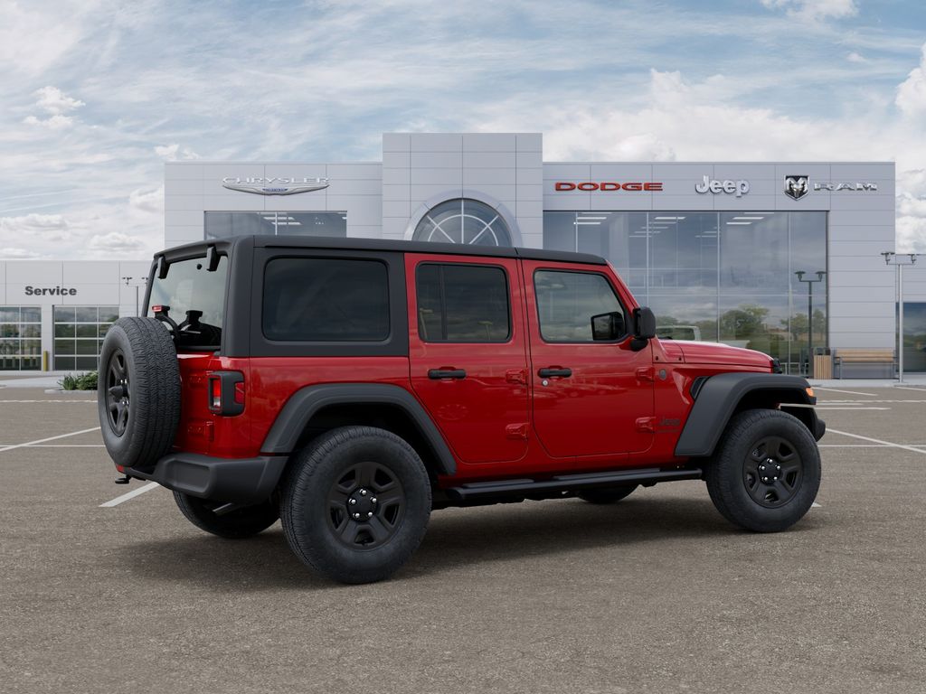 New 2026 Firecracker Red Clearcoat Jeep Sport image 4