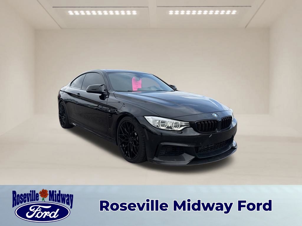 Black 2015 BMW 4 Series 435i xDrive Coupe AWD Coupe All-Wheel Drive 8-Speed Automatic
