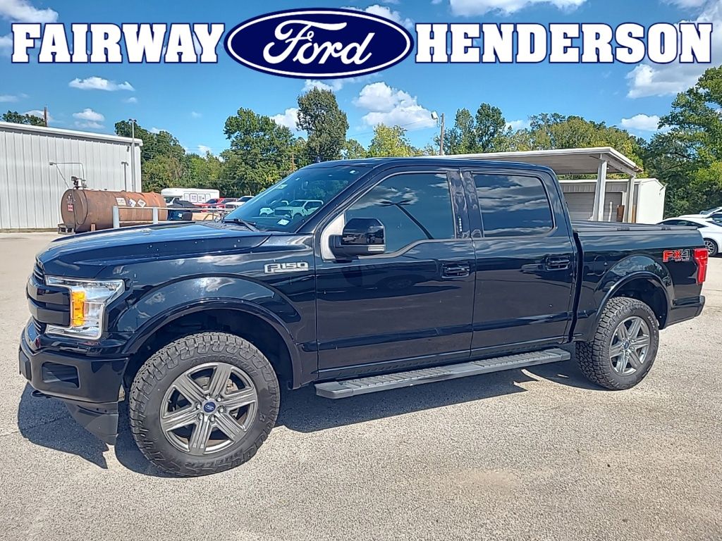 Shadow Black 2018 Ford F-150 Pickup Truck Four-Wheel Drive Automatic