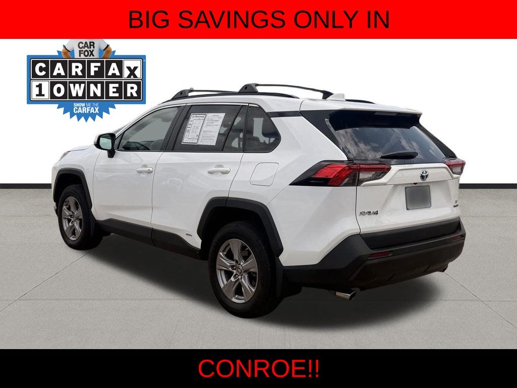 2024 Toyota RAV4 Hybrid LE White at Don McGill Toyota