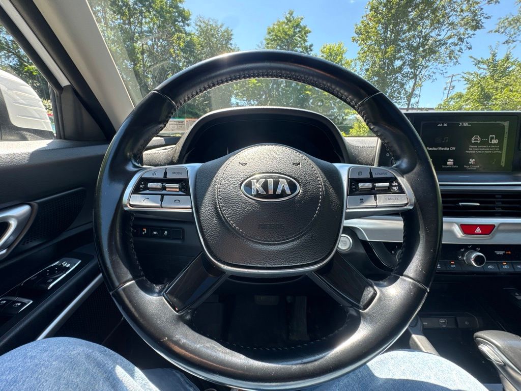 2021 Kia Telluride S White at Bob Ruth Ford