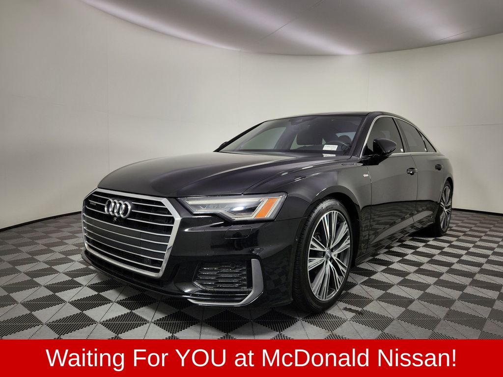 Brilliant Black 2019 Audi A6 Sedan All-Wheel Drive 7-Speed Automatic