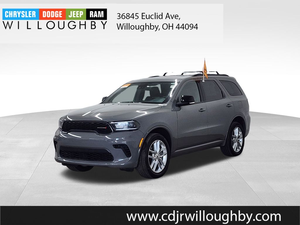 Destroyer Gray Clearcoat 2024 Dodge Durango GT Plus AWD SUV / Crossover All-Wheel Drive 8-Speed Automatic