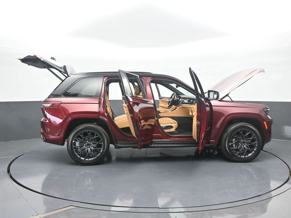 New 2025 Velvet Red Pearlcoat Jeep Summit Reserve image 78
