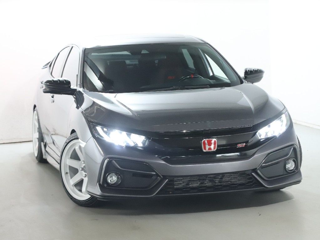 Sonic Gray Pearl 2020 Honda Civic Sedan Front-Wheel Drive 6-Speed Manual