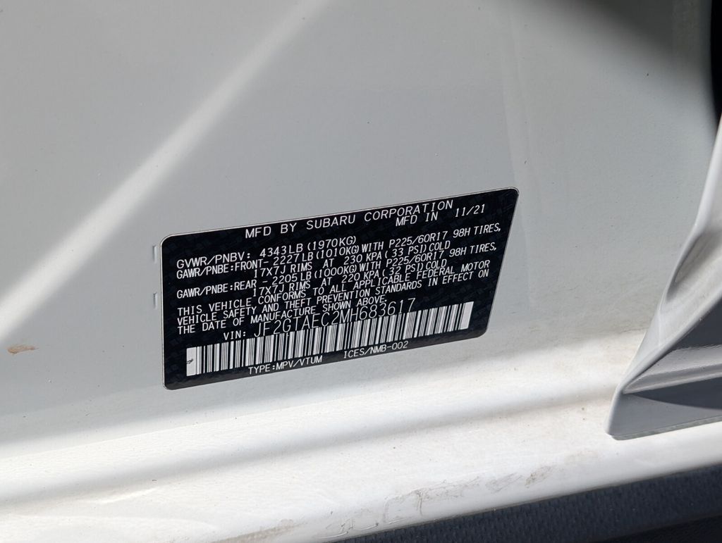 used 2021 Subaru Crosstrek car, priced at $16,888