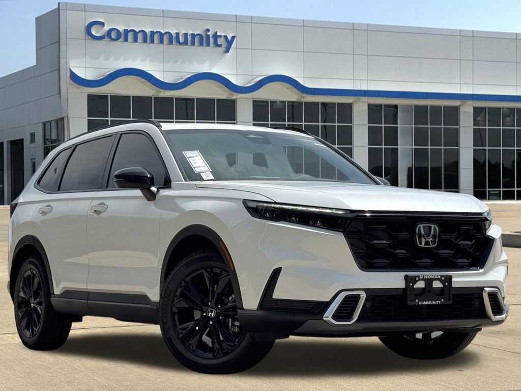 2026 Honda CR-V Hybrid Sport Touring White at Community Honda