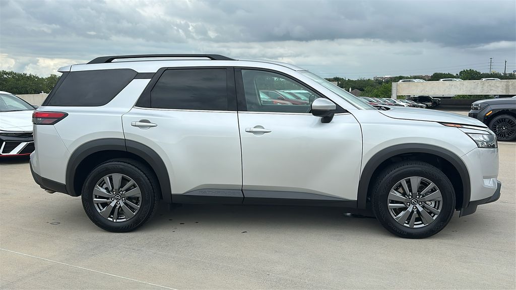 2025 Nissan Pathfinder SV Silver at Bravo Nissan