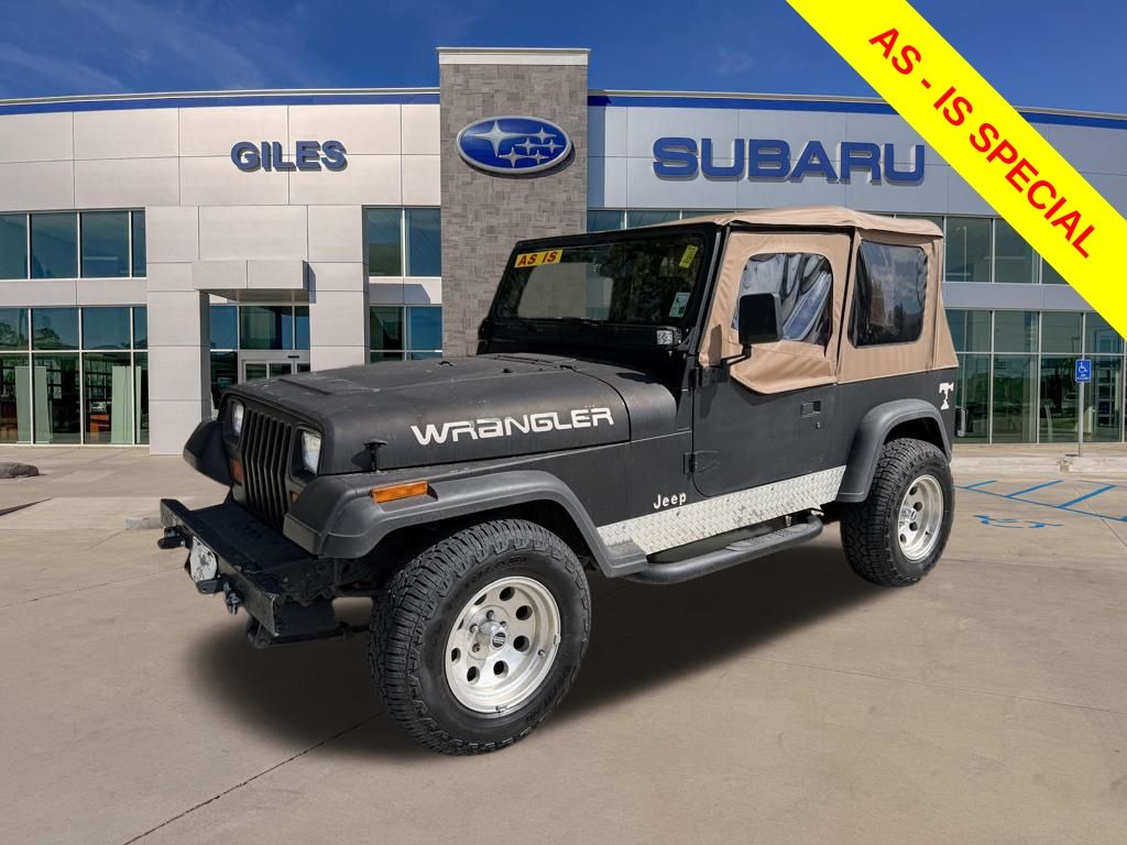 Black 1995 Jeep Wrangler S SUV / Crossover Four-Wheel Drive 3-Speed Automatic