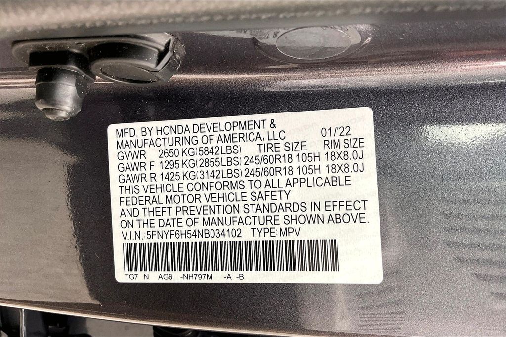 2022 Honda Pilot EX-L - Photo 19