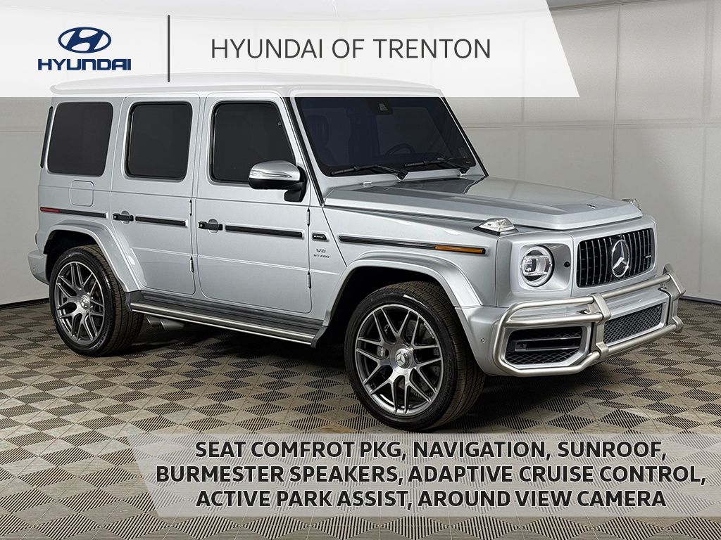 Iridium Silver Metallic 2021 Mercedes-Benz G-Class SUV / Crossover All-Wheel Drive 9-Speed Automatic