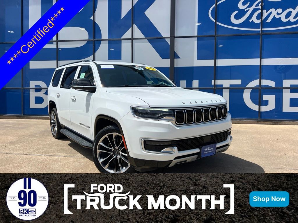 Bright White Clearcoat 2023 Jeep Wagoneer SUV / Crossover 4X2 8-Speed Automatic