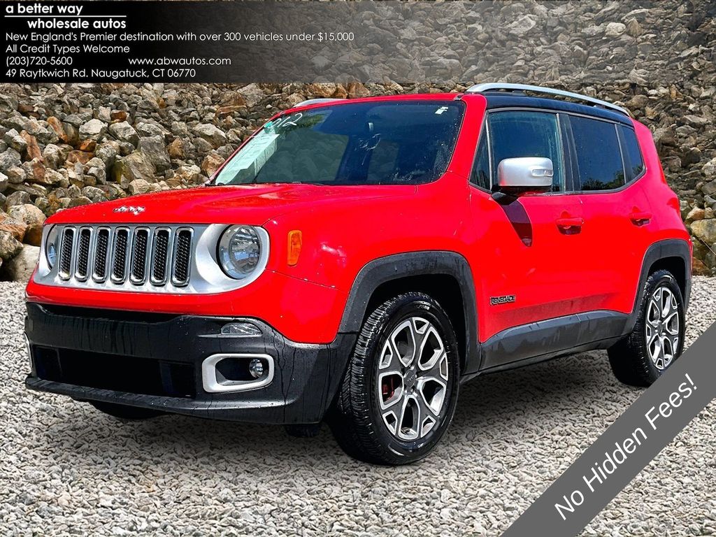 Colorado Red 2017 Jeep Renegade SUV / Crossover Front-Wheel Drive 9-Speed Automatic