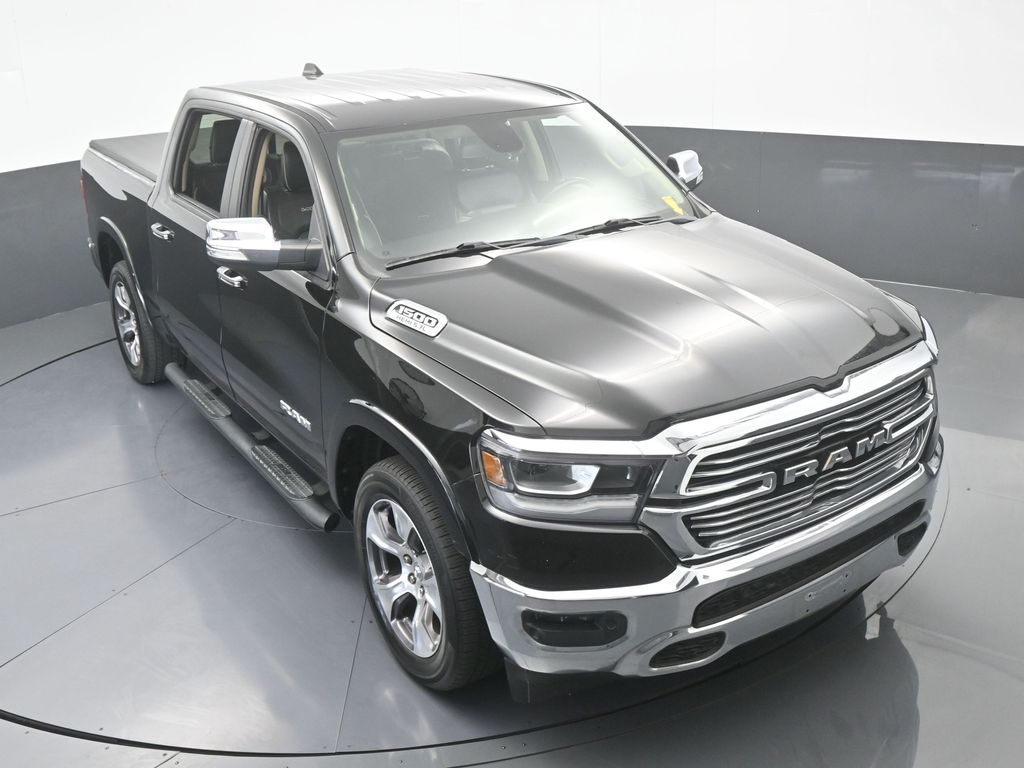 Used 2020 Diamond Black Crystal Pearlcoat Ram Laramie image 59