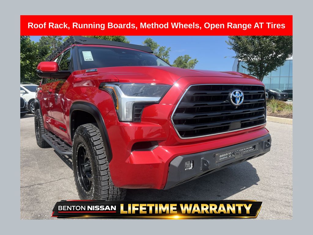 Red 2023 Toyota Sequoia SUV / Crossover Four-Wheel Drive Automatic