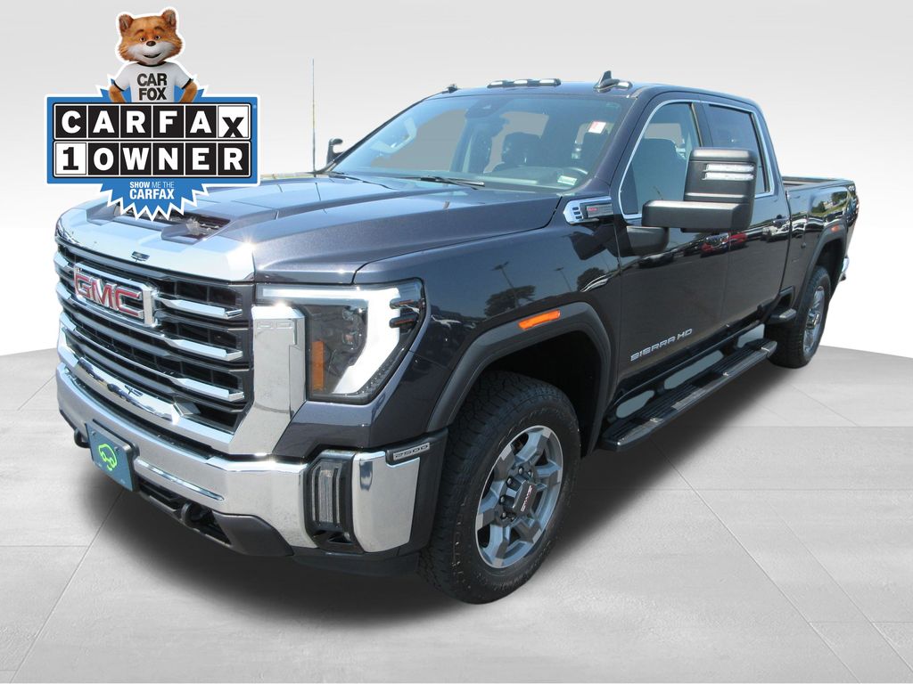 Titanium Rush Metallic 2025 GMC Sierra 2500HD Pickup Truck Four-Wheel Drive Automatic