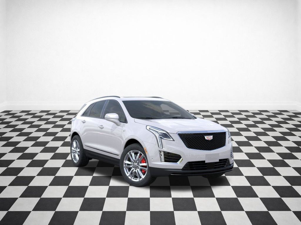 Crystal White Tricoat 2026 Cadillac XT5 SUV / Crossover Four-Wheel Drive 9-Speed Automatic