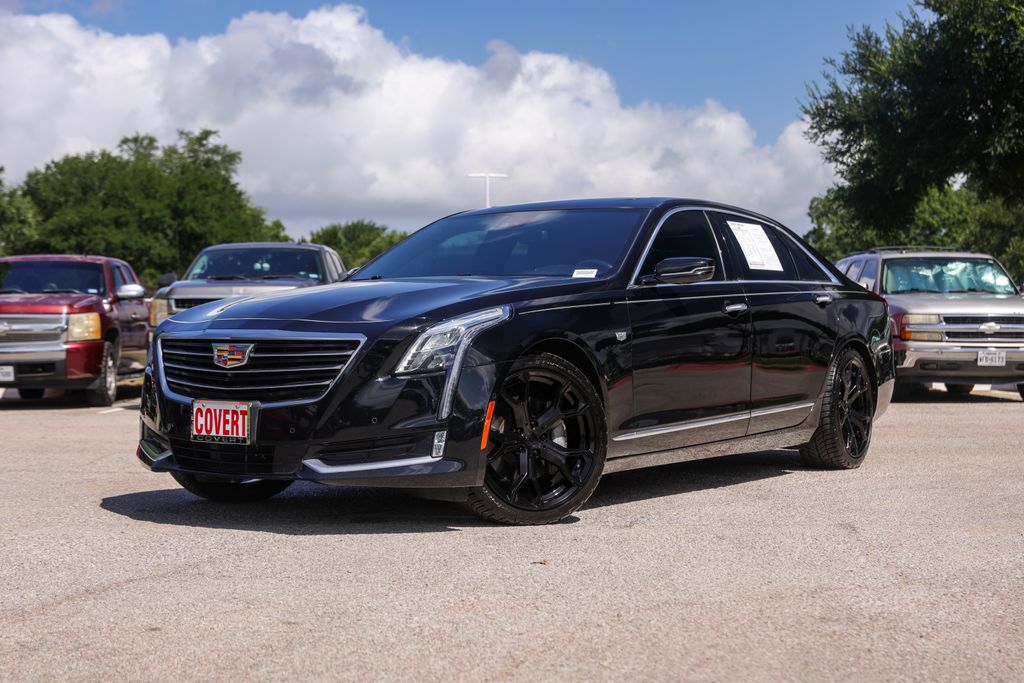 Black Metallic 2018 Cadillac CT6 Sedan All-Wheel Drive 8-Speed Automatic