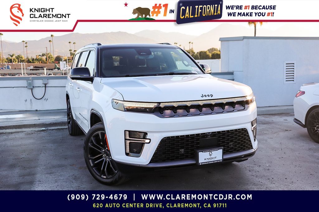 Bright White Clearcoat 2026 Jeep Grand Wagoneer SUV / Crossover Four-Wheel Drive 8-Speed Automatic