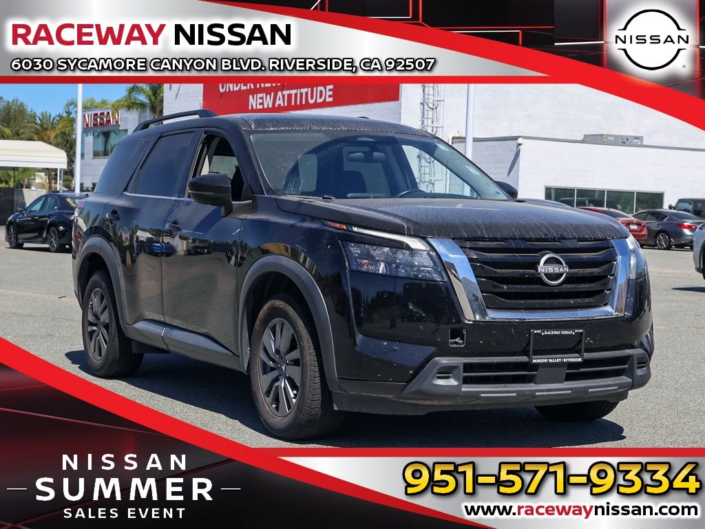 Super Black 2024 Nissan Pathfinder SUV / Crossover Front-Wheel Drive 9-Speed Automatic