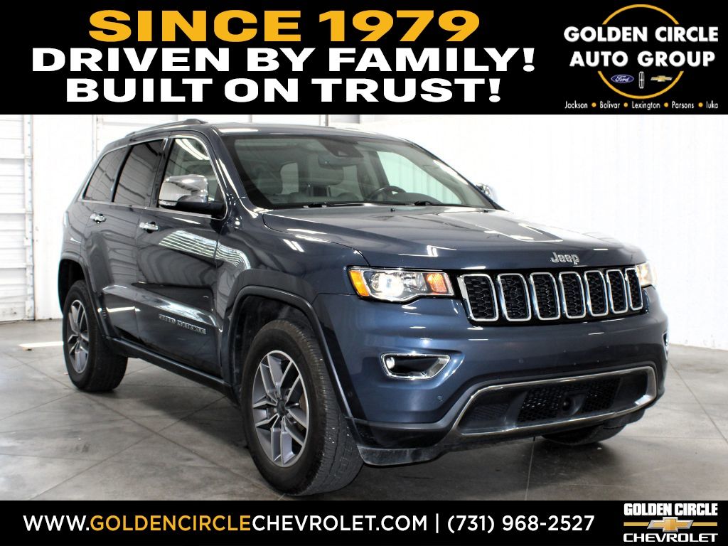 Slate Blue Pearlcoat 2020 Jeep Grand Cherokee SUV / Crossover Four-Wheel Drive 8-Speed Automatic