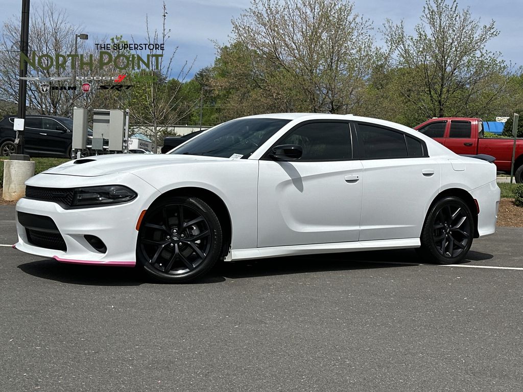 White Knuckle Clearcoat 2021 Dodge Charger GT RWD Sedan Rear-Wheel Drive 8-Speed Automatic