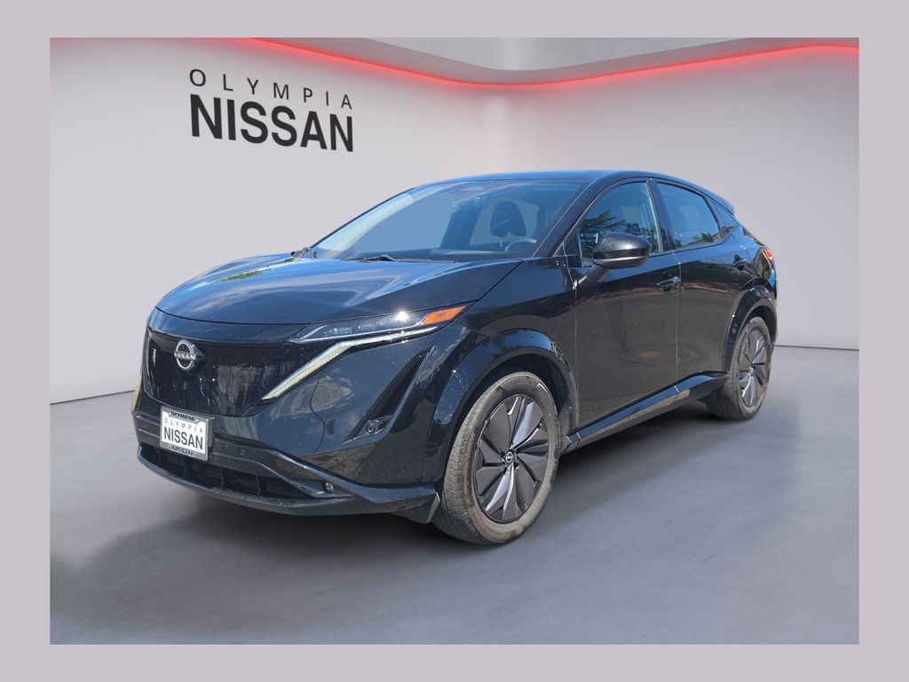 Black Diamond Pearl 2024 Nissan Ariya SUV / Crossover All-Wheel Drive Continuously Variable Transmission